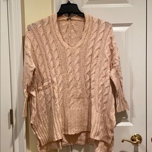 Free People Oversized Knit Sweater